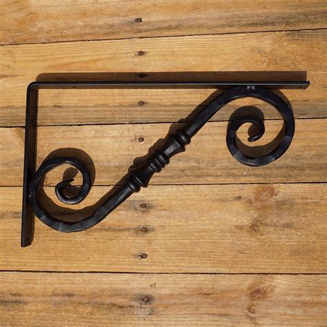 farmhouse shelf brackets wrought iron